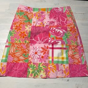 The Palm Beach look. Lilly Pulitzer skirt